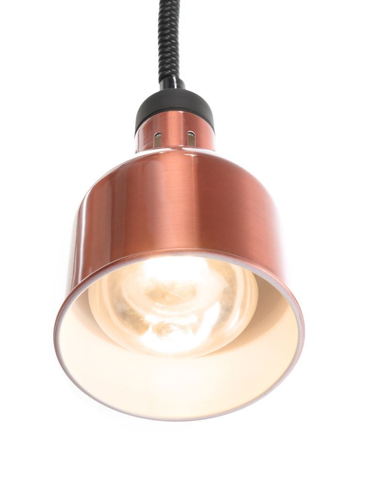 Cilindrične lampe za grejanje sa podesivom dužinom, HENDI, Bakarna, 230V/250W, ⌀175x(H)250mm