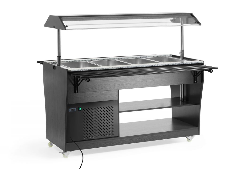 Salatni bife, Arktic, GN 1/1, 220-240V/170W, 1490x765x(H)1370mm
