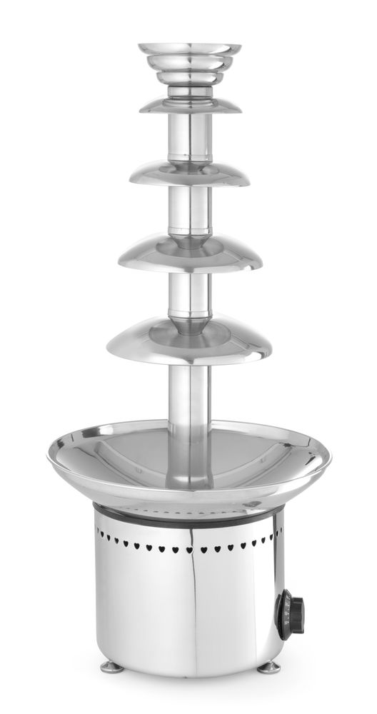 Čokoladna fontana na 5 spratova, HENDI, 230V/265W, ⌀332x(H)709mm