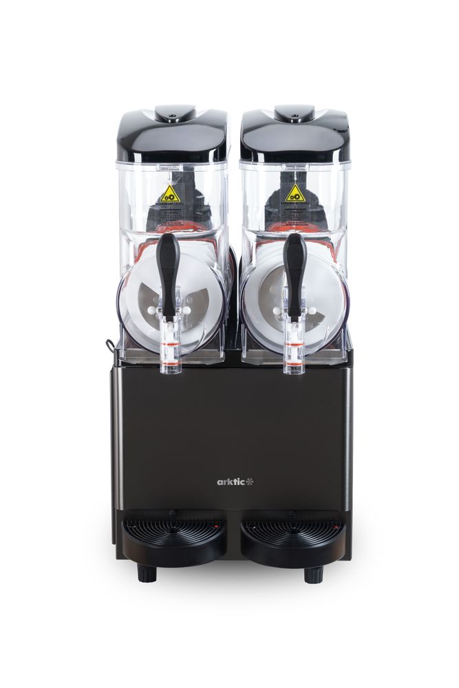 Slush uređaj 2 x 12 l, Arktic, 24L, Crna, 220-240V/710W, 415x507x(H)810mm