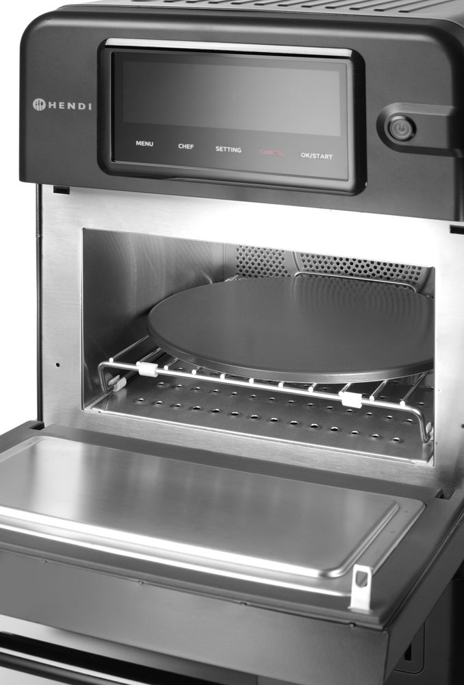CombiTurbo rerna velike brzine, HENDI, 18L, Crna, 230V/3000W, 402x735x(H)608mm