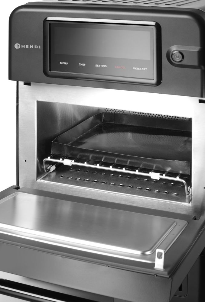CombiTurbo rerna velike brzine, HENDI, 18L, Crna, 230V/3000W, 402x735x(H)608mm