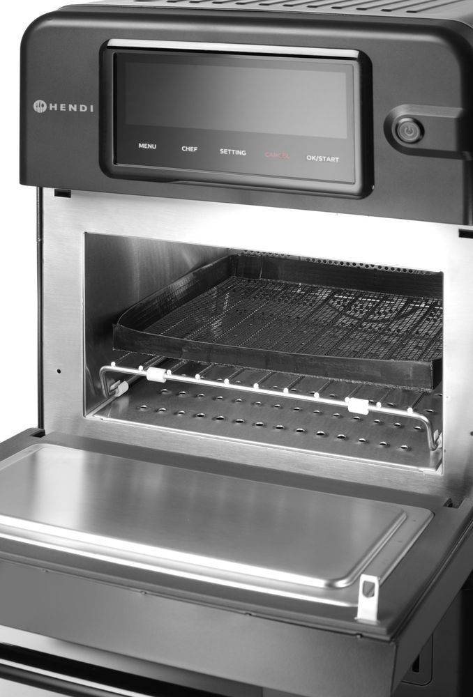 CombiTurbo rerna velike brzine, HENDI, 18L, Crna, 230V/3000W, 402x735x(H)608mm
