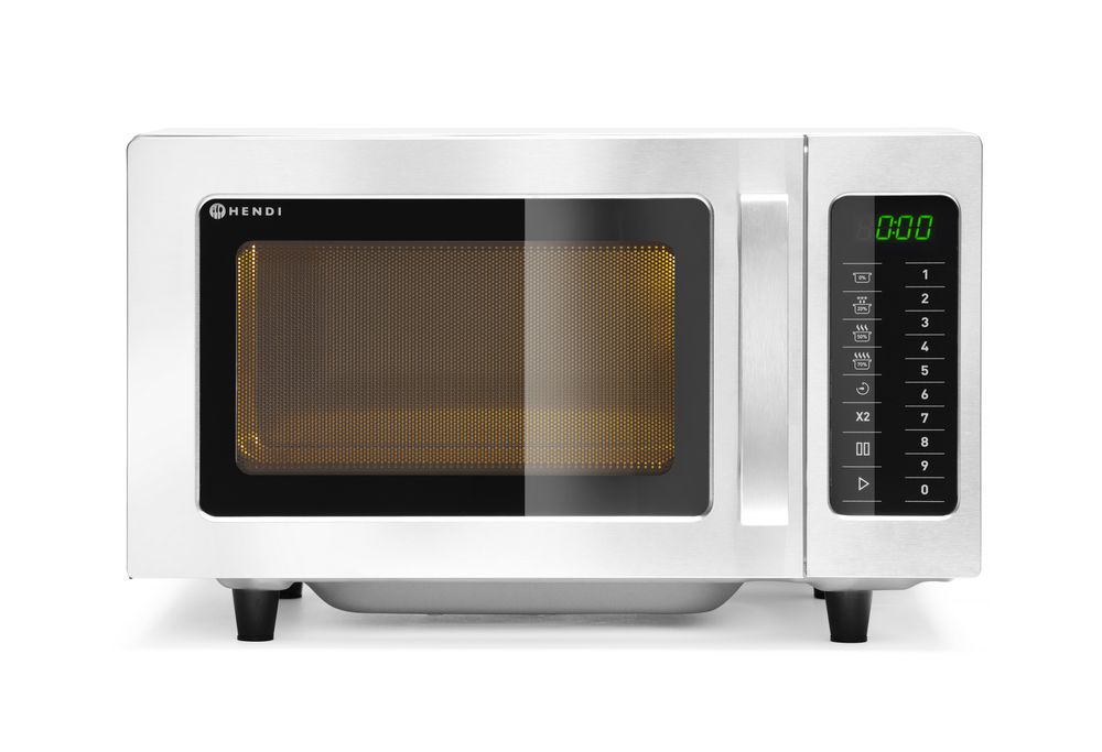 Mikrotalasna rerna programabilna 1000W, HENDI, 23L, 230V/1550W, 509x572x(H)306mm
