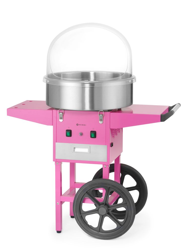 Uređaj za izradu šećerne vate, HENDI, Pastelno roze, 220-240V/1130W, 948x520x(H)914mm