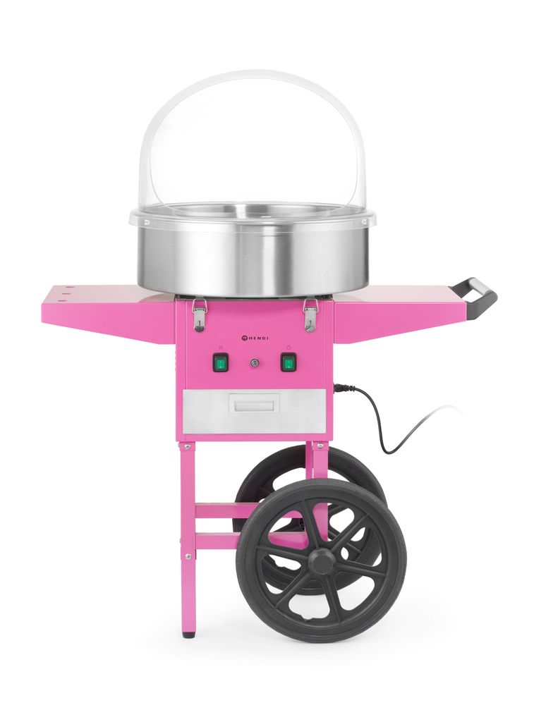 Uređaj za izradu šećerne vate, HENDI, Pastelno roze, 220-240V/1130W, 948x520x(H)914mm