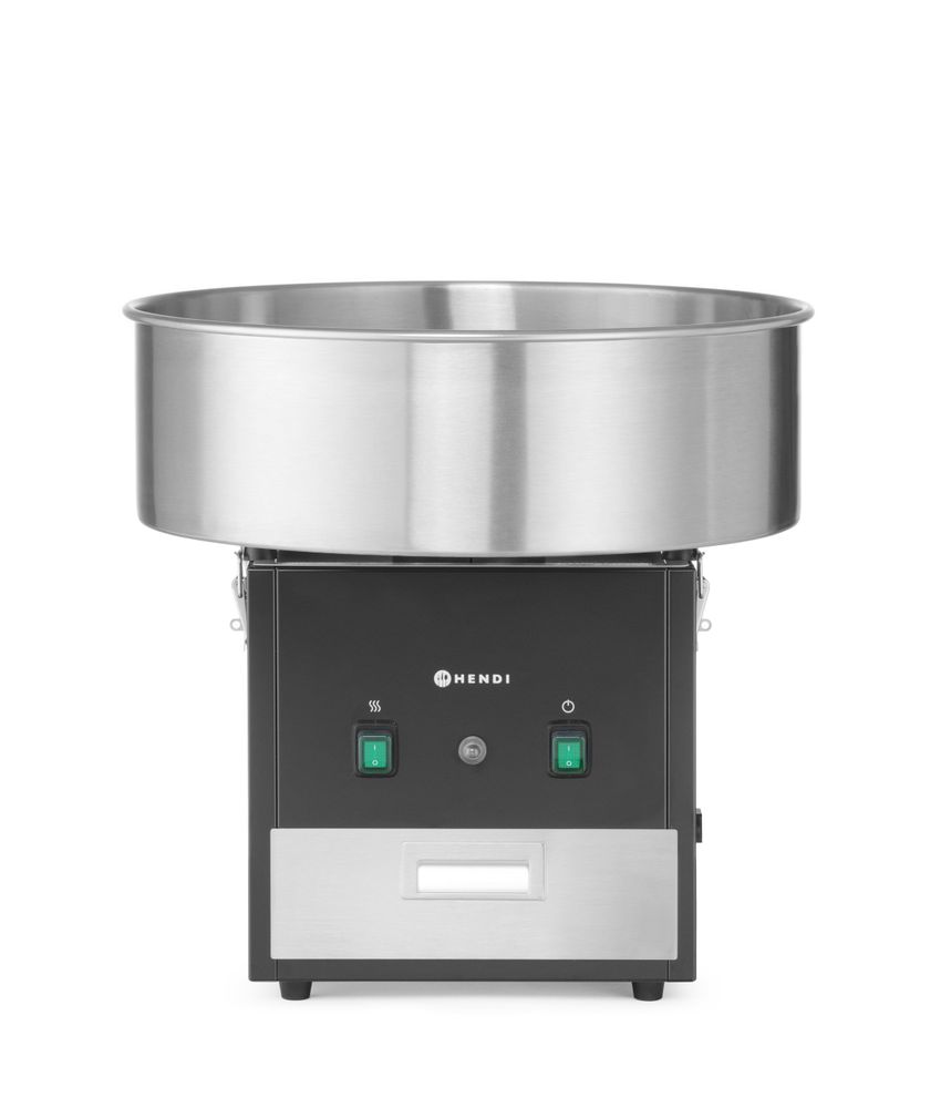 Uređaj za izradu šećerne vate, HENDI, Crna, 220-240V/1130W, 520x520x(H)503mm