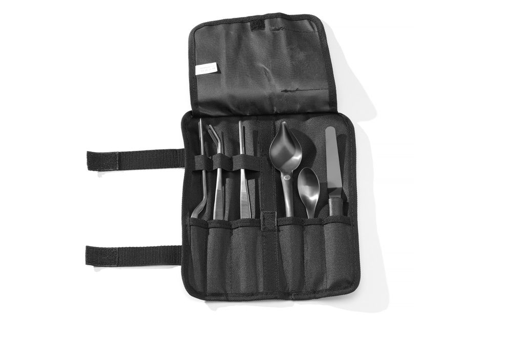 Set šefa kuhinje za ukrašavanje, 6 komada, crni, HENDI, 255x25x(H)100mm