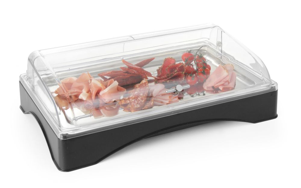 Hlađeni display sa poklopcem - Gastronorm 1/1, HENDI, Set, 555x357x(H)175mm