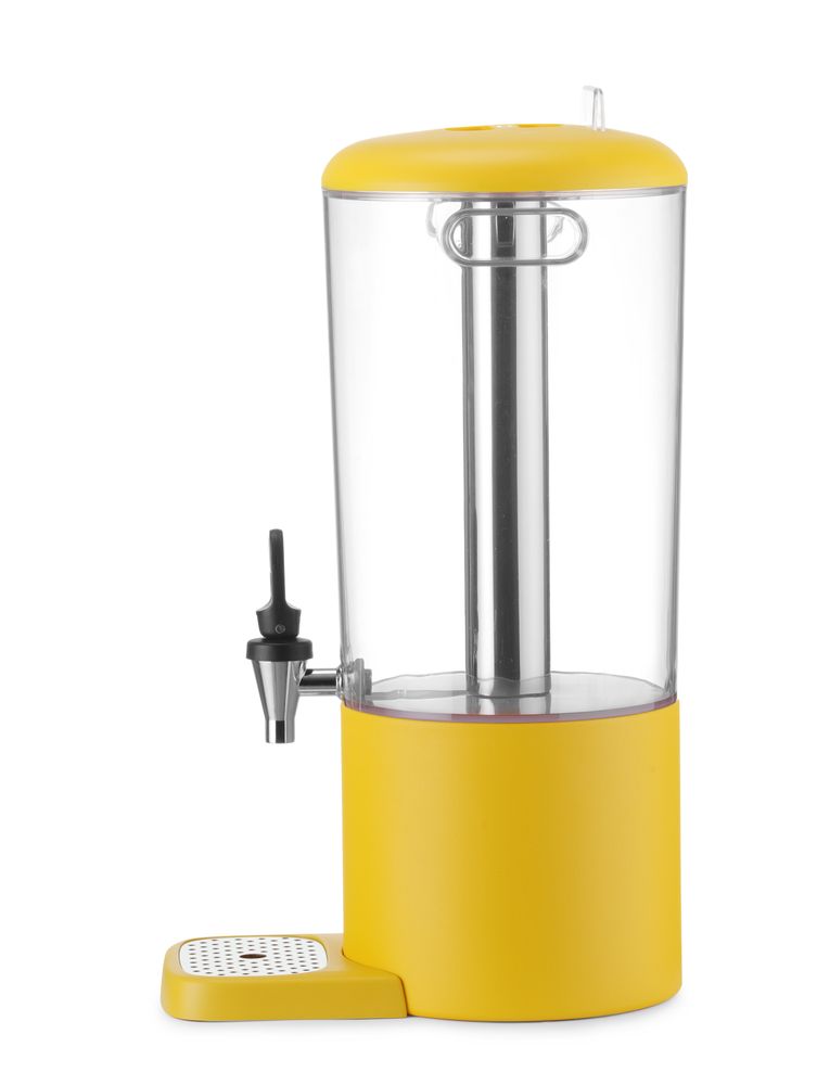 Dozator za sok 8 L UNIQ, HENDI, designed by Robert Bronwasser, 8L, Žuta, 318x216x(H)532mm