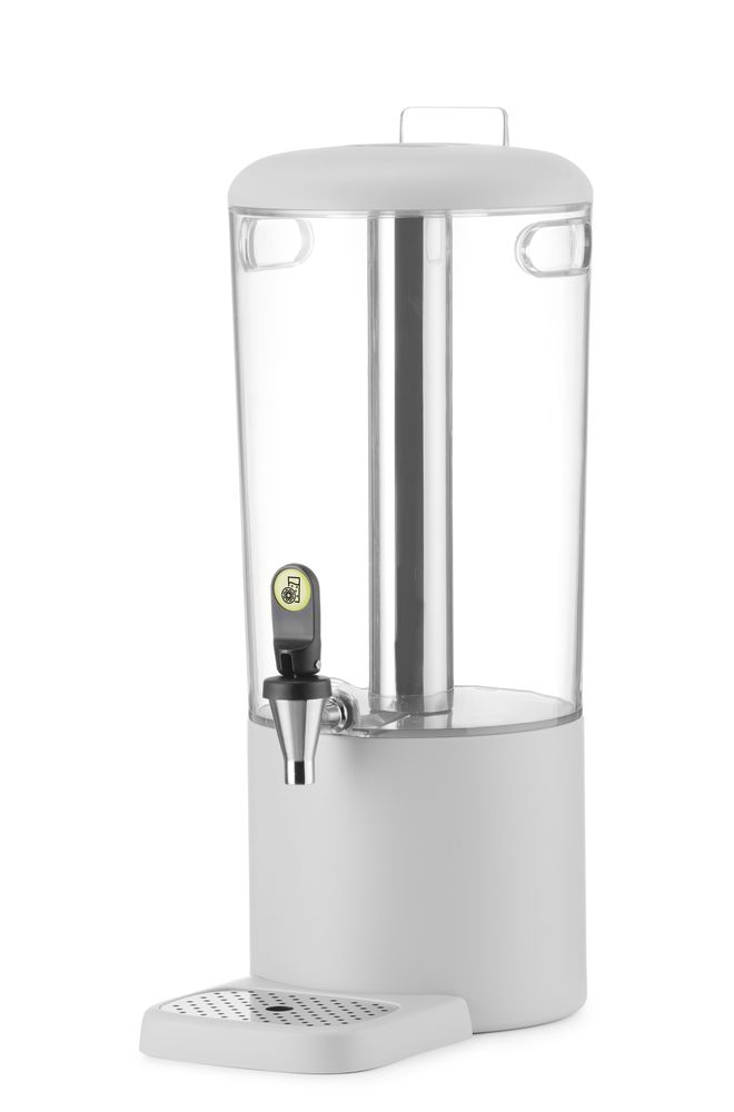 Dozator za sok 8 L UNIQ, HENDI, designed by Robert Bronwasser, 8L, Bela, 318x216x(H)532mm