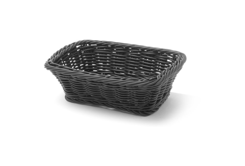 Korpa za pecivo, HENDI, Crna, 190x130x(H)60mm