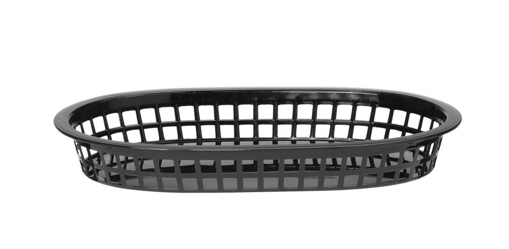 Korpe za posluživanje u fast food stilu, HENDI, Crna, 6 kom, 275x175x(H)38mm