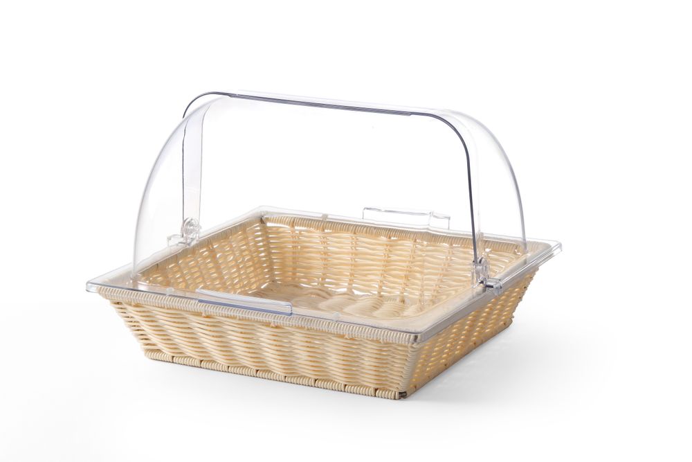 Korpa s poklopcem na dizanje, HENDI, Korpa i poklopac, GN 2/3, 365x335x(H)245mm