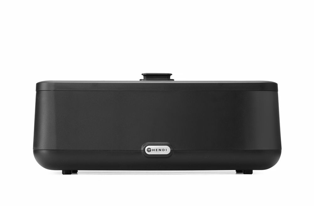 Posuda za podgrevanje UNIQ, HENDI, designed by Robert Bronwasser, Crna, 220-240V/700W, 607x402x(H)245mm