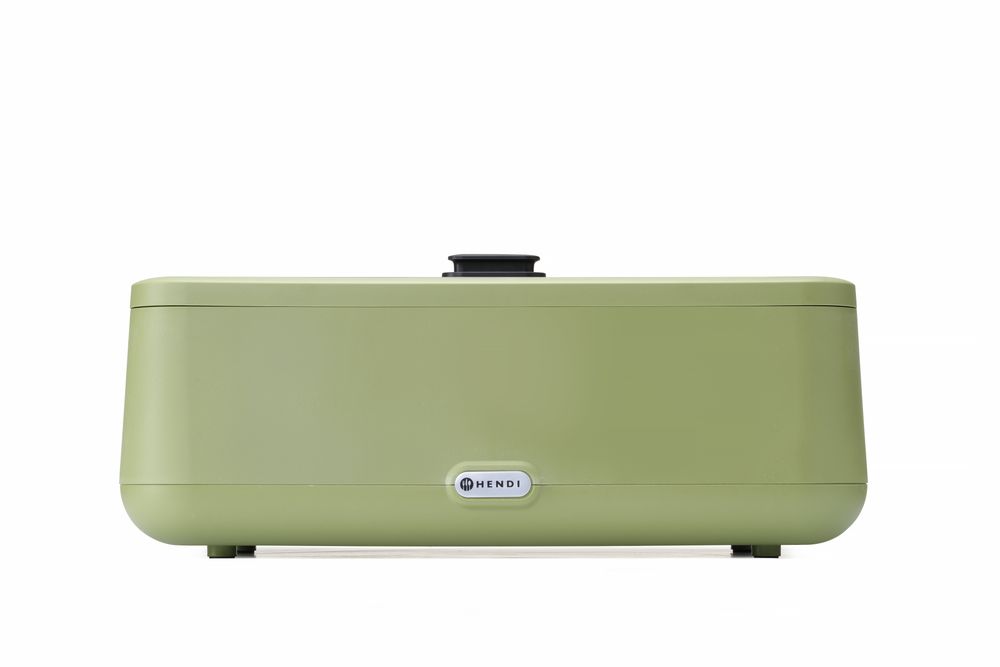 Posuda za podgrevanje UNIQ, HENDI, dizajnirao Robert Bronwasser, Zelena, 220-240V/700W, 607x402x(H)245mm