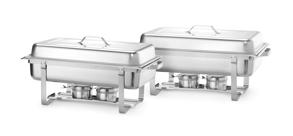 Induktivna posuda za podgrevanje hrane Gastronorm 1/1, HENDI, Kitchen Line, 9L, 2 kom, 600x358x(H)295mm