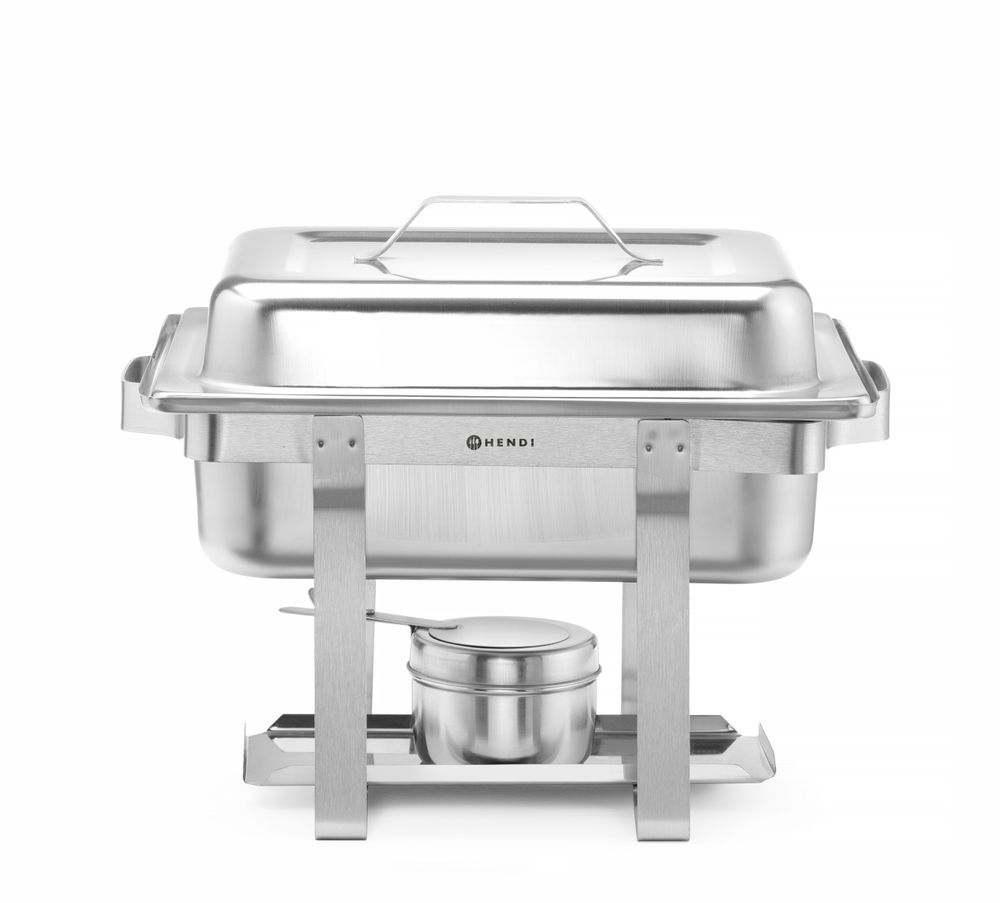 Induktivna posuda za podgrevanje hrane Gastronorm 1/2, HENDI, Kitchen Line, 4,5L, 385x295x(H)310mm