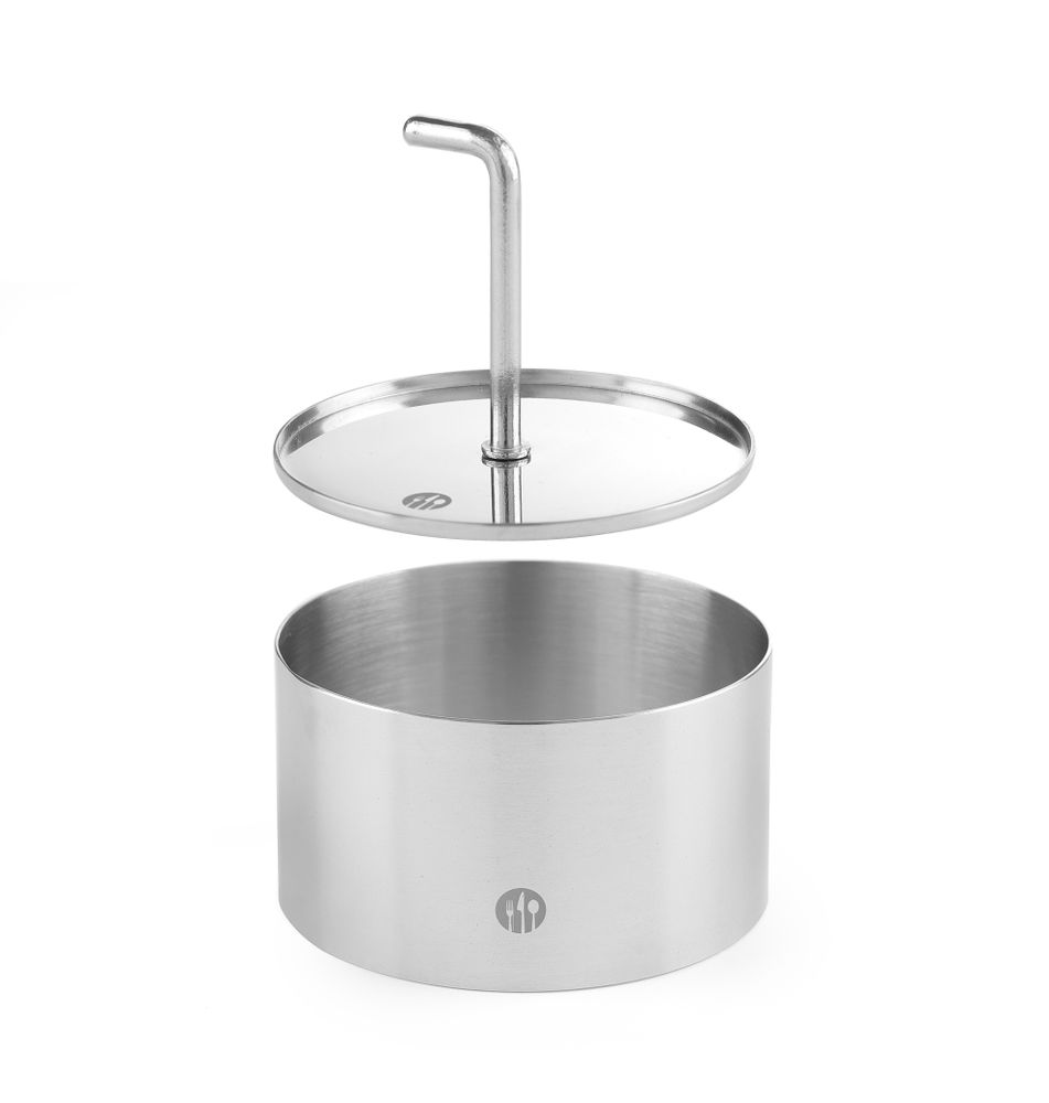Okrugli kalup i potiskivač za hranu, HENDI, ⌀80x(H)45mm