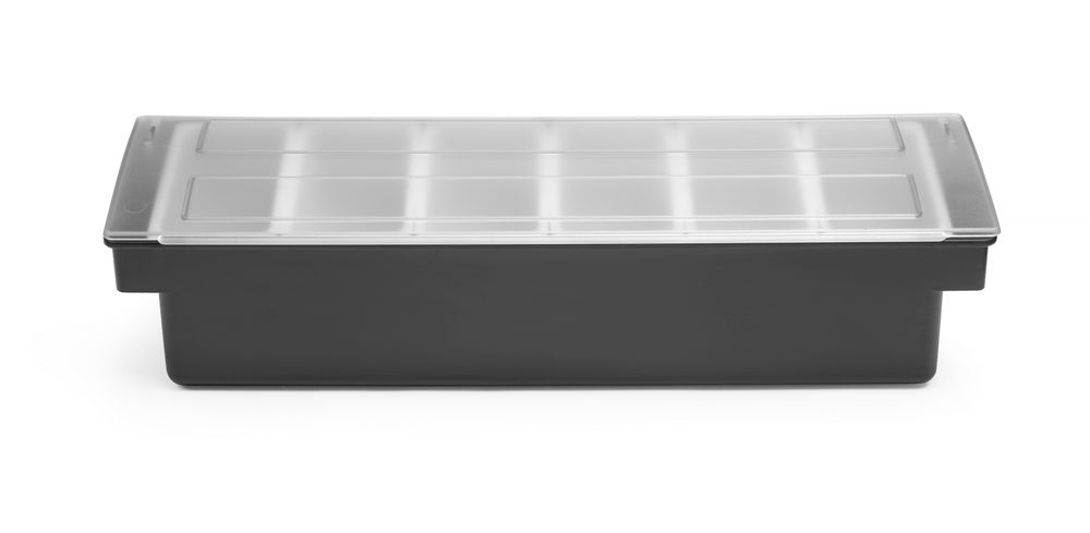 Spremnik - 6 posuda, BarUp, 480x150x(H)100mm