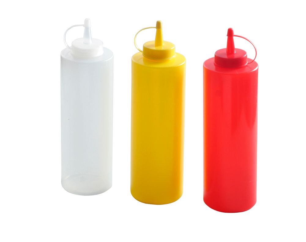 Setovi bočica za doziranje - 3 komada, HENDI, 0,7L, Providno, 3 kom, ⌀70x(H)240mm