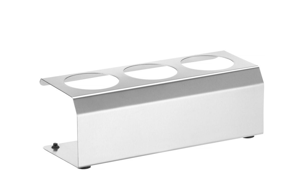 Držač za sosove, HENDI, 3 rupe ø57 mm, 229x90x(H)78mm
