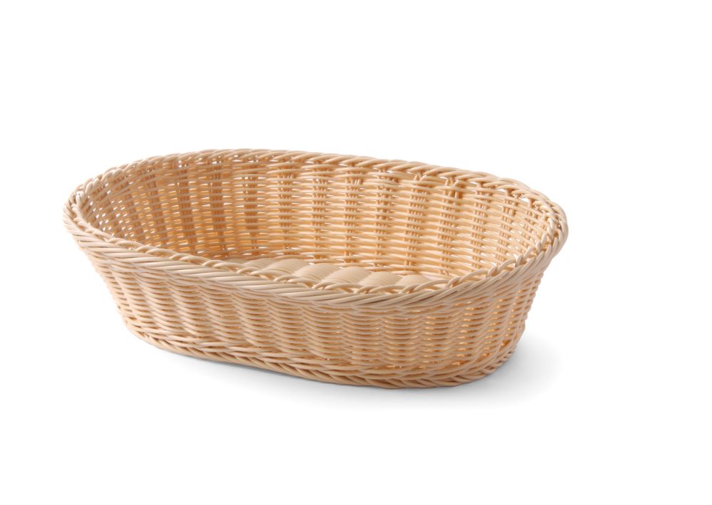 Ovalna korpa za hleb, HENDI, 380x270x(H)90mm