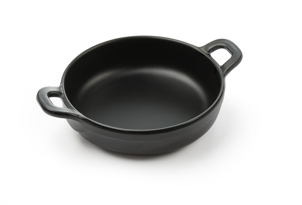 Mini okrugli tiganj Little Chef, HENDI, Crni, 150x115x(H)37mm
