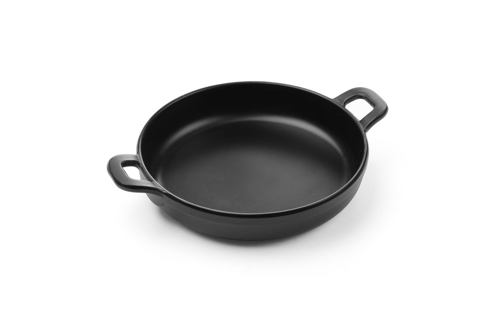 Mini okrugli tiganj Little Chef, HENDI, Crni, 189x147x(H)37mm