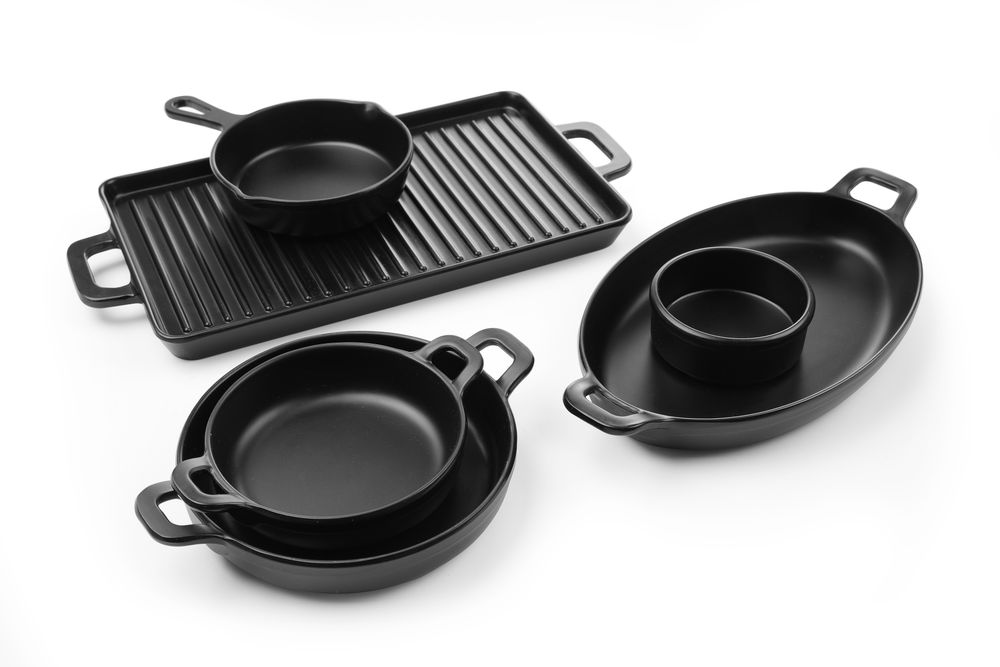 Mini ovalni tiganj Little Chef, Fine Dine, Crna, 263x140x(H)37mm