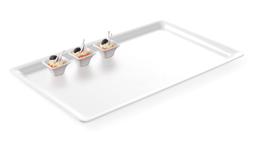 Gastronorm posude s tankim obručom, HENDI, GN 1/1, 530x325x(H)20mm