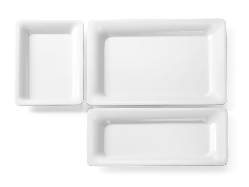 Gastronorm posude s tankim obručom, HENDI, GN 2/4, 530x163x(H)20mm