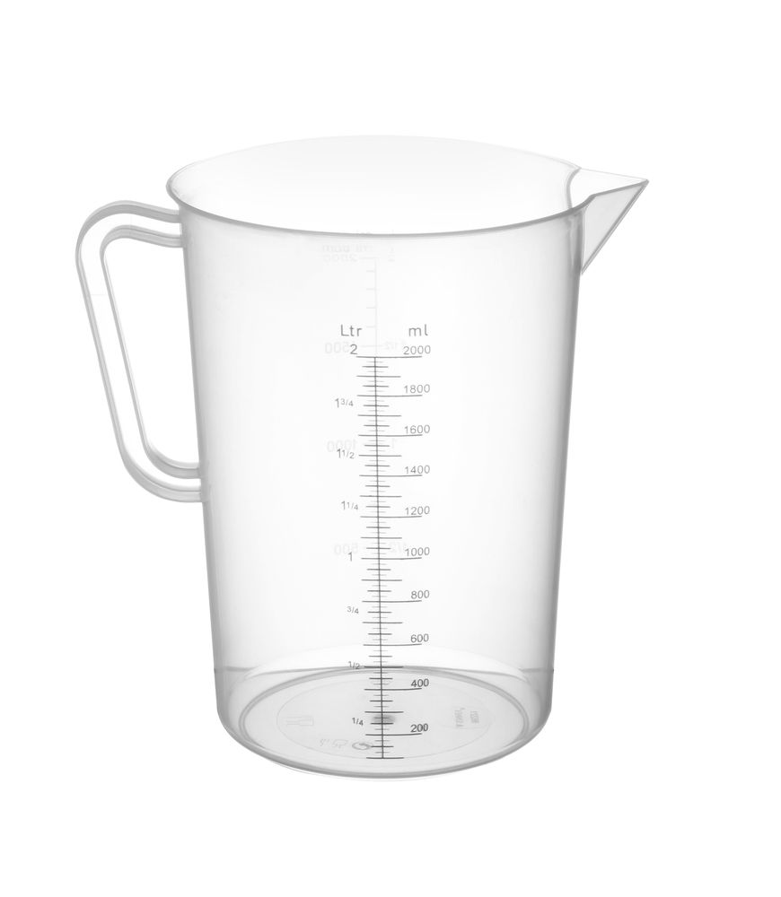 Bokal za merenje od polipropilena, HENDI, 2L, ⌀140x(H)215mm