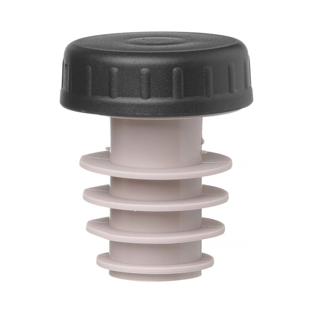 Stopper sa čepom, BarUp, Crna, 6 kom, ⌀xmm