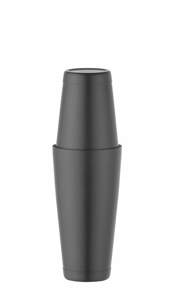 Tin-on-Tin Boston šejker, BarUp, 0,8L, Crna, ⌀90mm