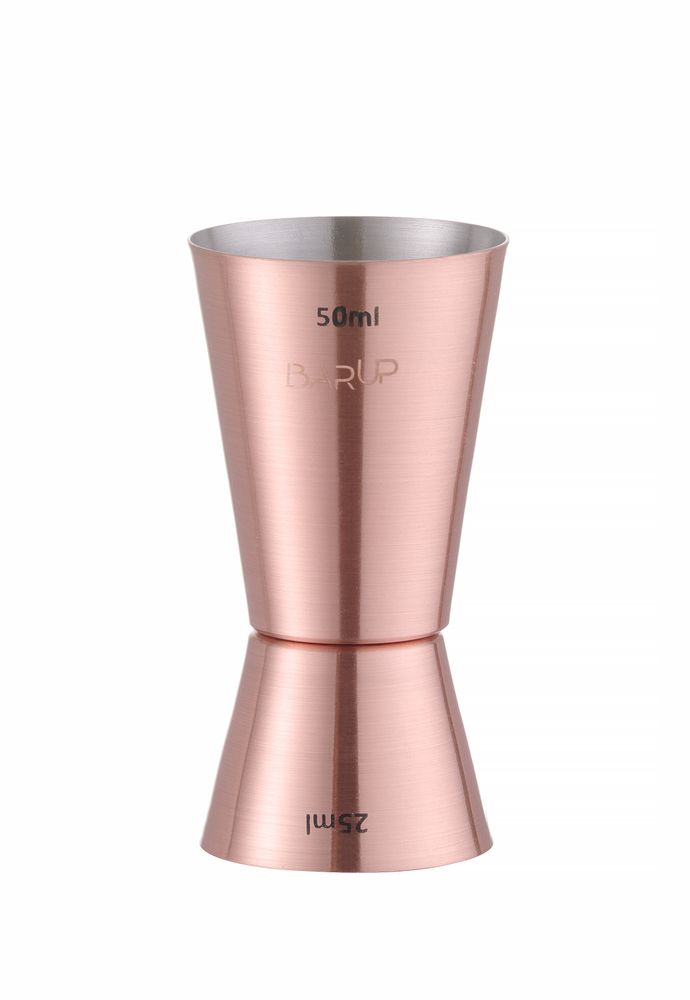 Jiger 25/50 ml, BarUp, Bakrena, ⌀42x(H)86mm