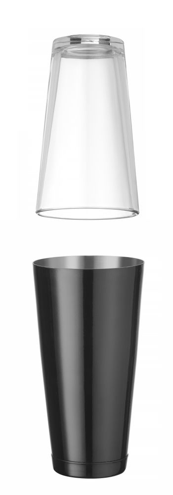 Boston šejker, BarUp, 0,8L, Crna, ⌀x(H)mm