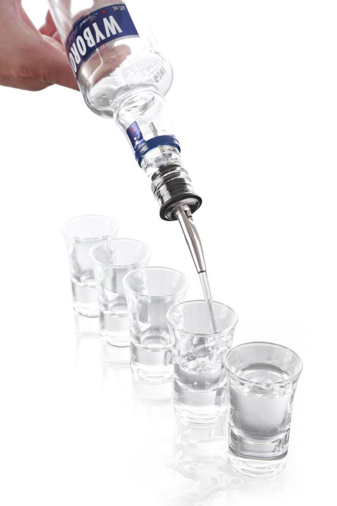 Dozator Free-Flow - 6 komada, BarUp, Spori protok, 6 kom