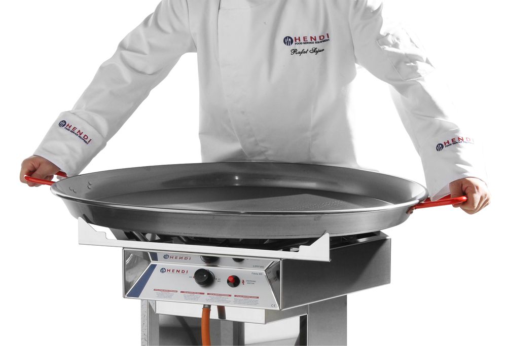 Paella tava, HENDI, Prikladno za Fiesta plinski roštilj 146002, ⌀600x(H)40mm