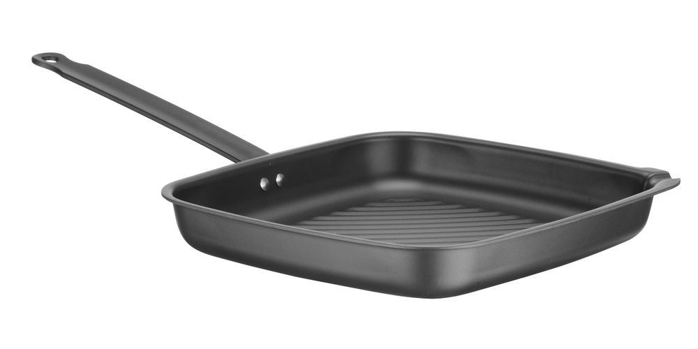 Grill tava, kvadratna, HENDI, 480x282x(H)80mm