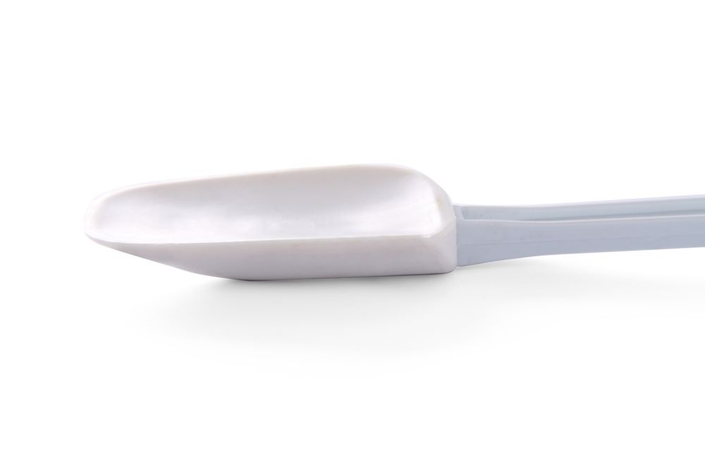 Lopatica za struganje testa, HENDI, Kitchen Line, Bela, 254x57mm