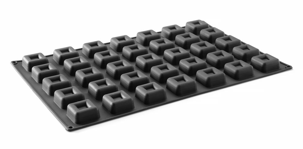 Silikonski kalup kvadratni, 570x375x(H)25mm, Kvadrat