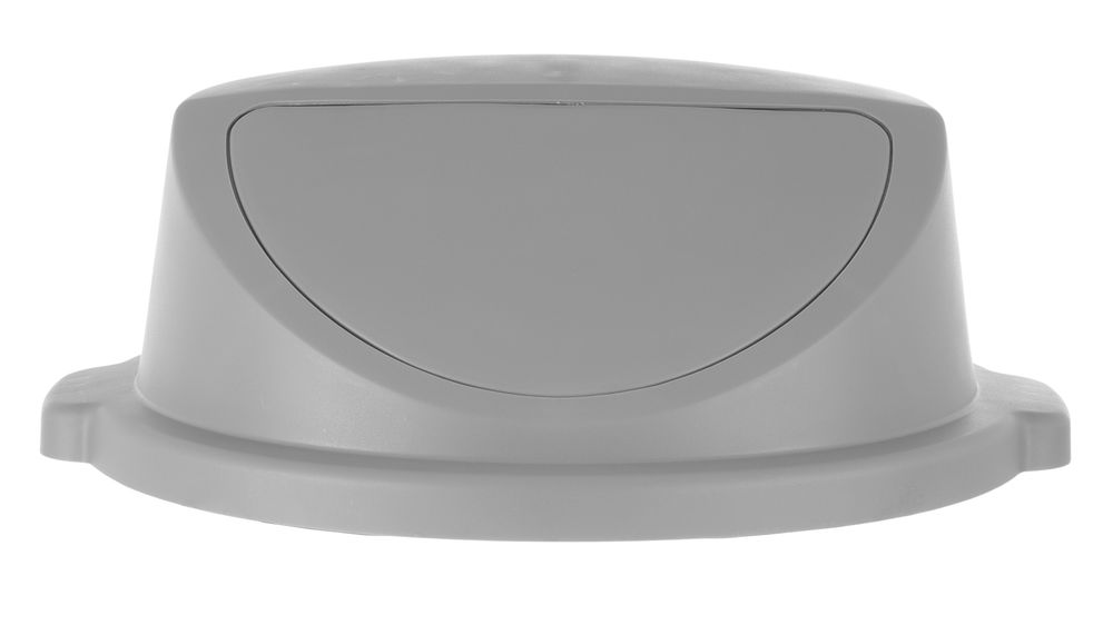 Push poklopac za okruglu kantu za otpad, AmerBox, odgovara 691038, Svetlosiva, ⌀580x(H)190mm