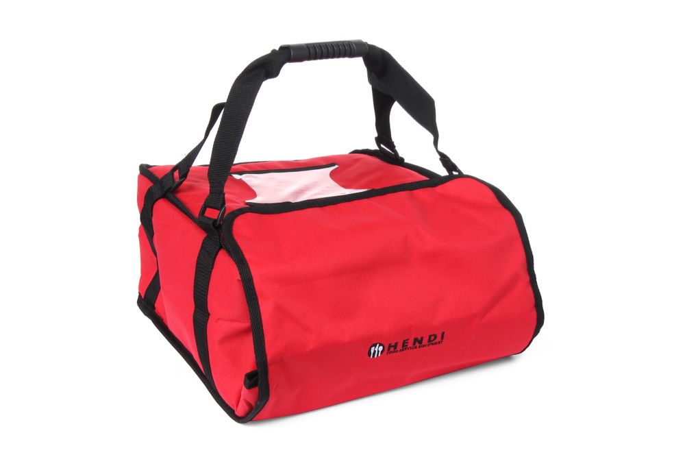 Torba za dostavu pice 35 cm, HENDI, 4 kutije, 370x370x(H)200mm