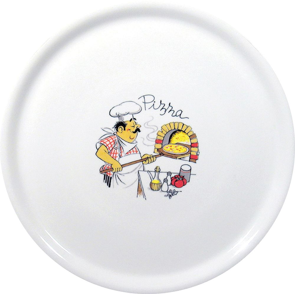 Tanjir za picu Traditional, HENDI, Bela, ⌀330mm
