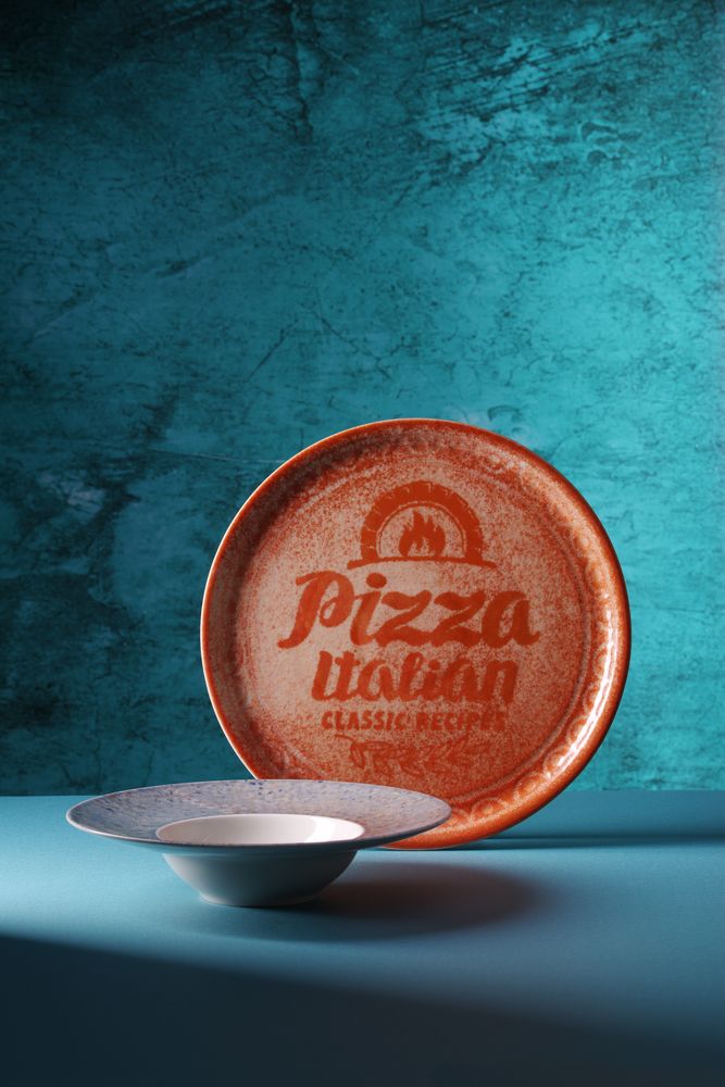 Tanjir za picu Recipe Collection Brick Red, HENDI, Crvena, ⌀330mm