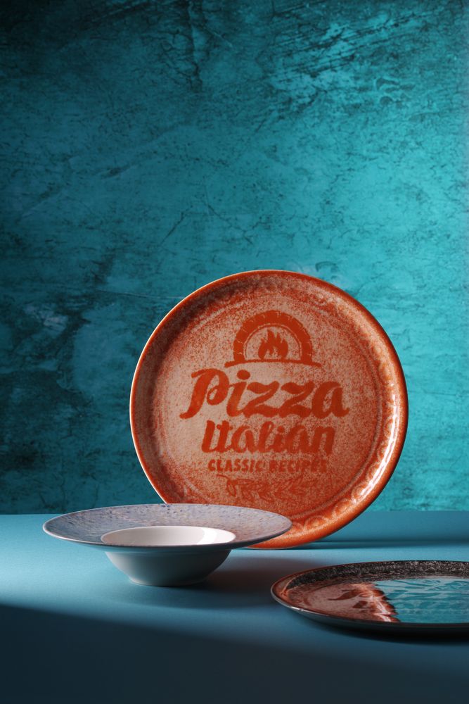 Tanjir za picu Recipe Collection Brick Red, HENDI, Crvena, ⌀330mm