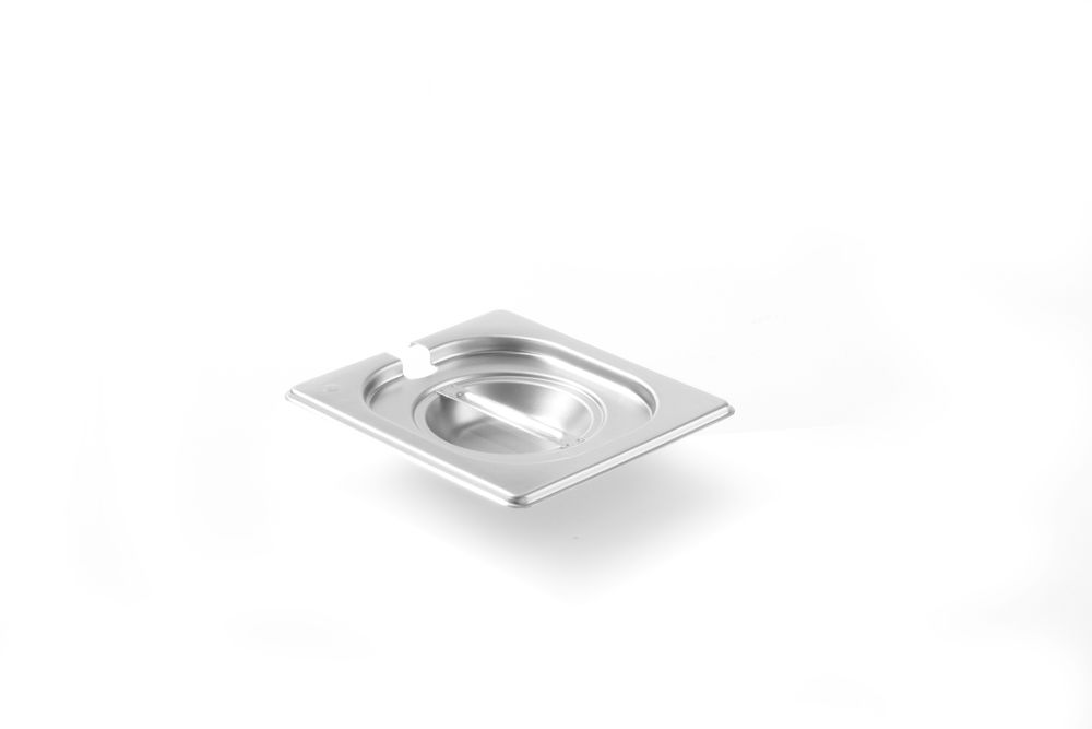 Gastronorm poklopac sa otvorom za kašiku, HENDI, Kitchen Line, GN 1/6, 176x162mm