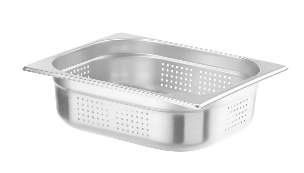 Gastronorm spremnik 1/2 perforirani, HENDI, Kitchen Line, GN 1/2, 6,5L, (H)100mm