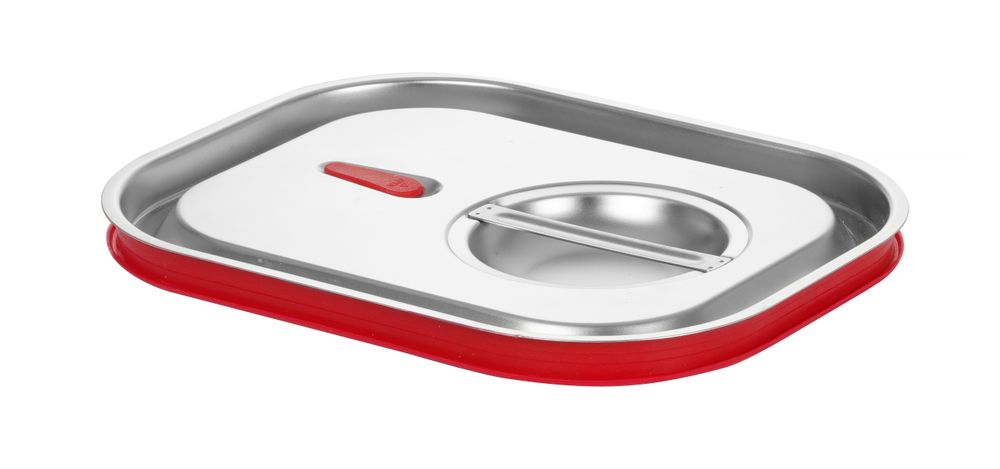 Poklopac za GN spremnike sa silikonskim obodom, HENDI, Kitchen Line, GN 1/2, 265x325mm